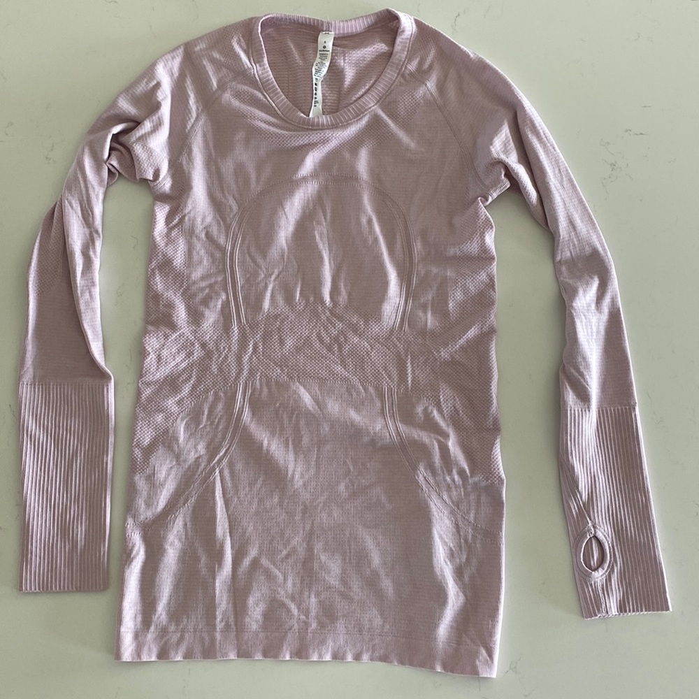 Lululemon, swiftly tech, long sleeve